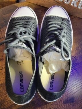 Converse Chuck Taylor All Star Ox Amp cloth low top Sneakers black/white